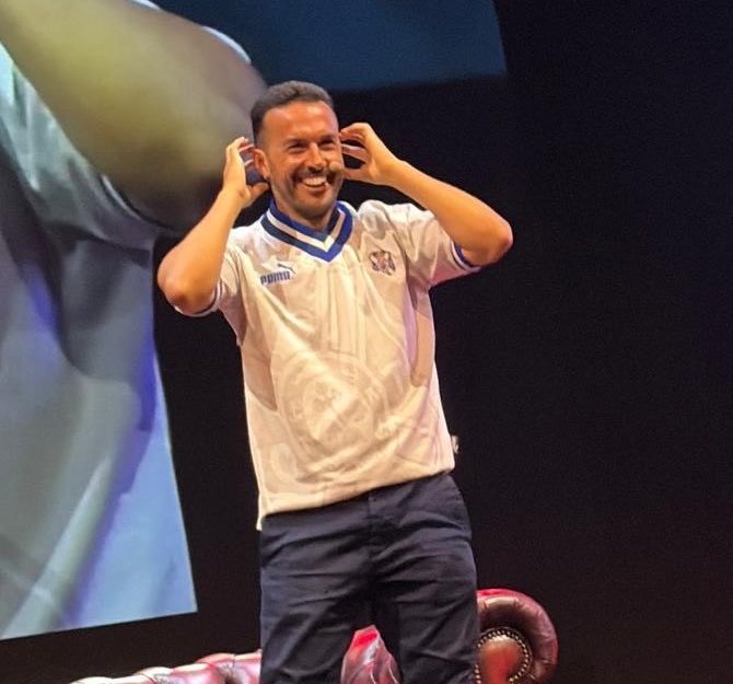 Pedro, con la camiseta del Tenerife (ÓSCAR HERRERA MAVERICKGOLD)