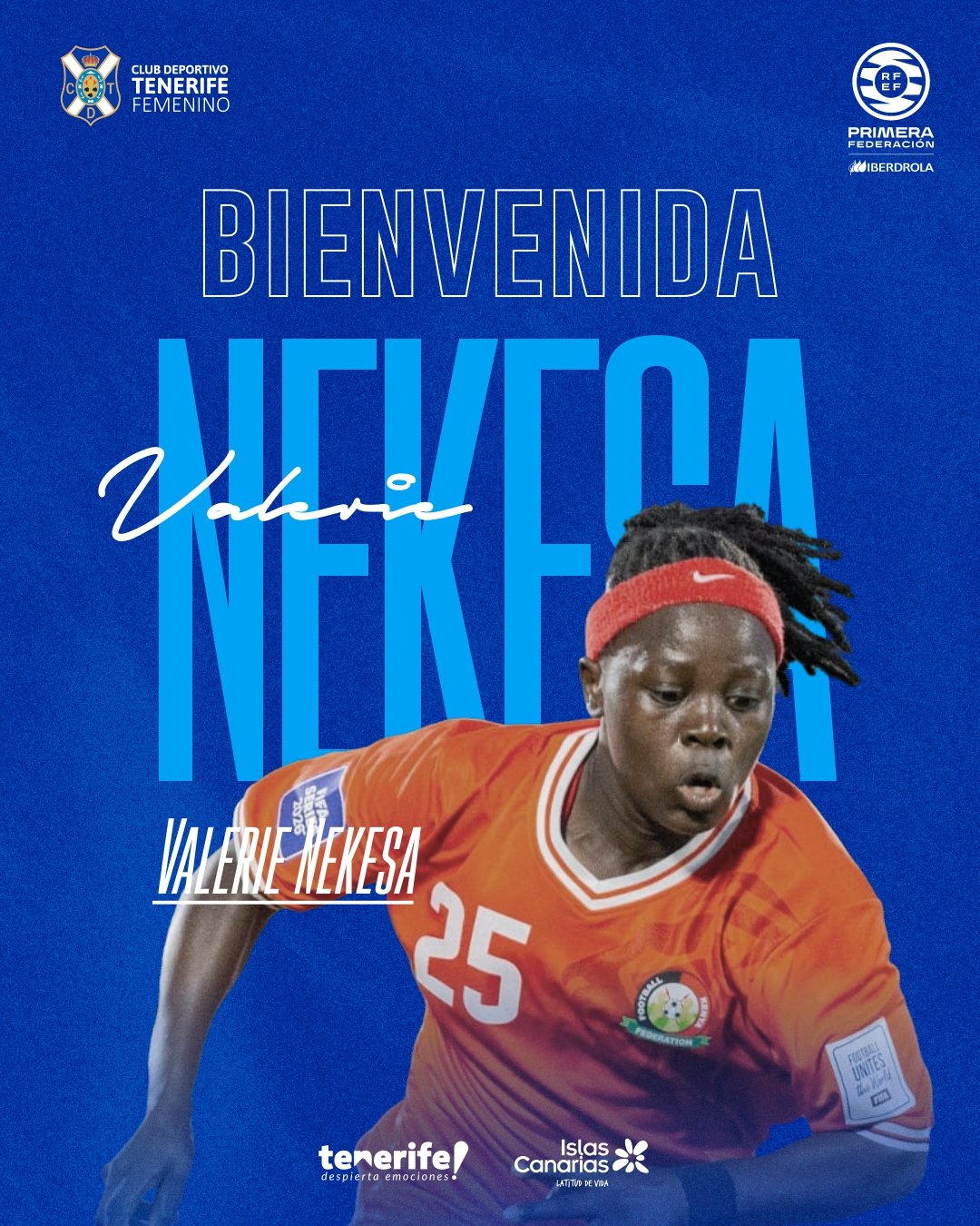 Valeria Nekese. (CD TENERIFE)