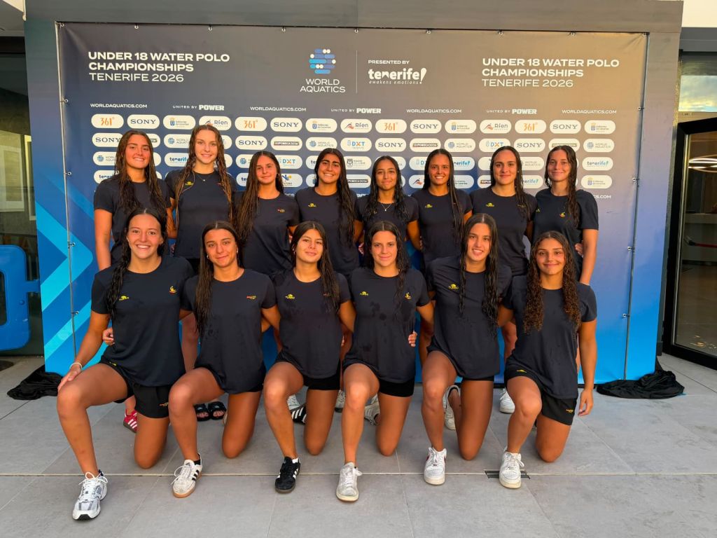 Selección Españalo Waterpolo Femenino Junior Tenerife 2026