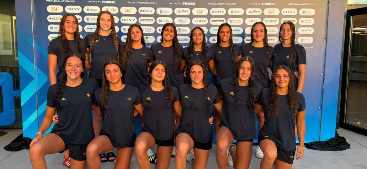 Selección Españalo Waterpolo Femenino Junior Tenerife 2026