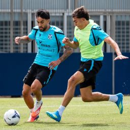 Un entrenamiento del Tenerife 26-27 (CD TENERIFE)