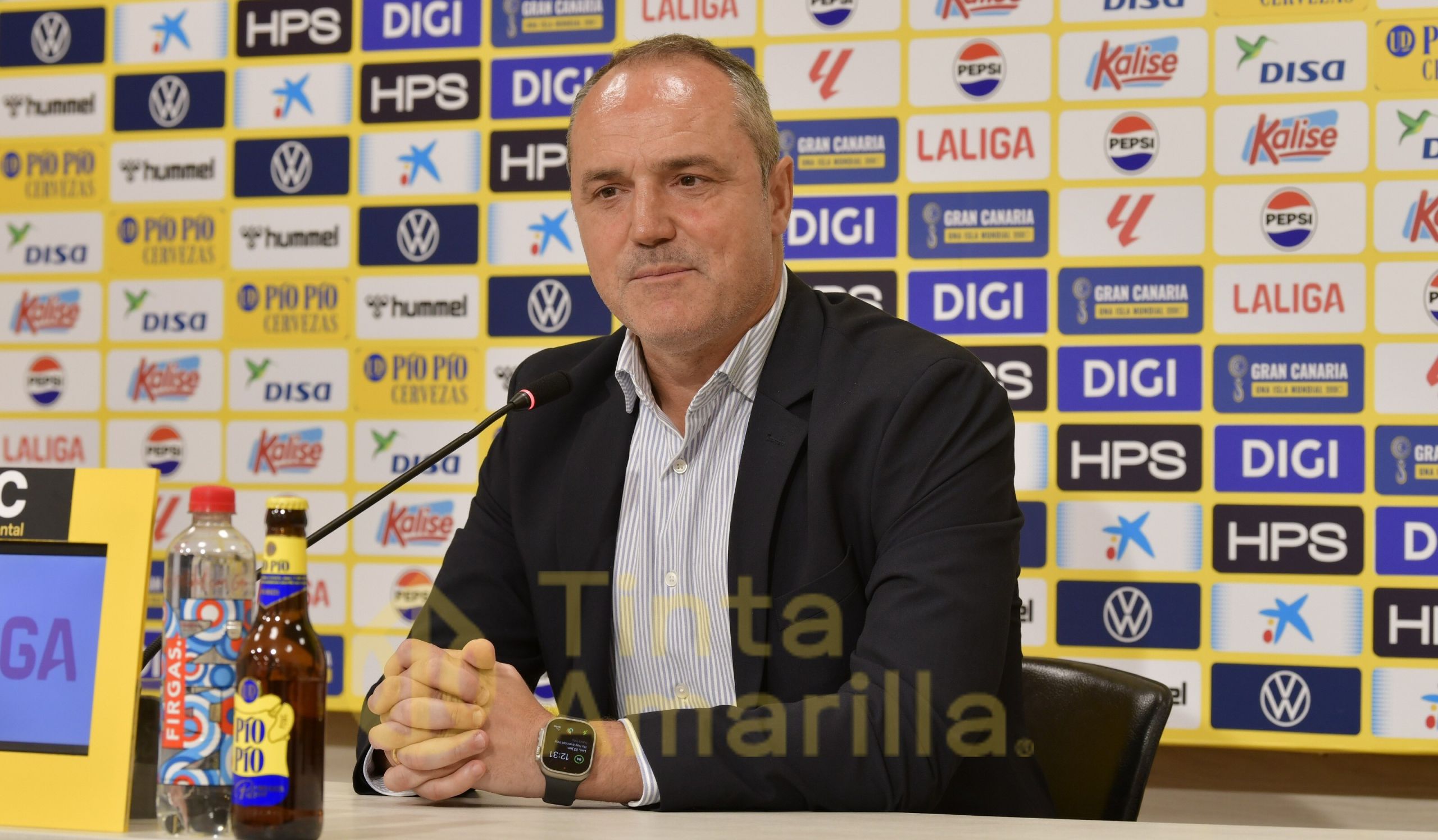 Luis Helguera, director deportivo de la UD Las Palmas (TINTAAMARILLA.ES).