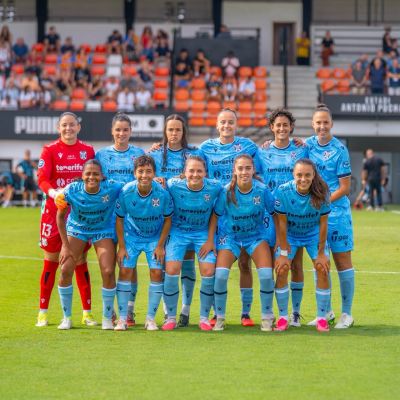 Alineación del CD Tenerife en Valencia (CD TENERIFE FEMENINO)
