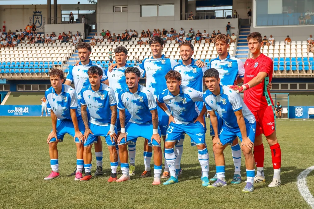 Alineación del Tenerife B contra el Central (CD TENERIFE)