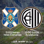 Cartel del partido (CD TENERIFE)