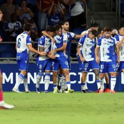 Celebración de un gol al Leganés (LA LIGA)