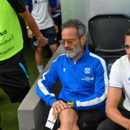 Álvaro Cervera, junto a Roberto Perera (LALIGA).