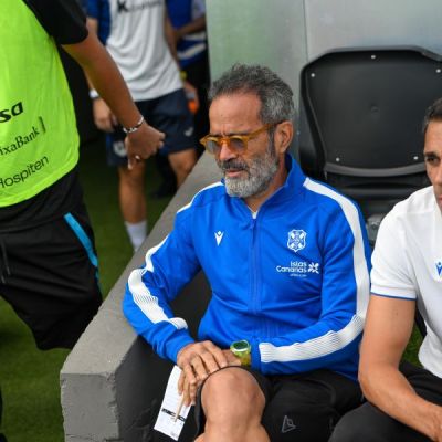 Álvaro Cervera, junto a Roberto Perera (LALIGA).