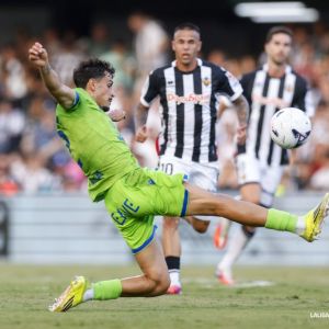 David Rodríguez ante el Castellón (LA LIGA)