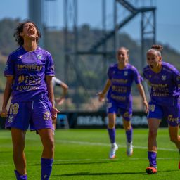 Elba celebra su gol a la Real Sociedad (CD TENERIFE FEMENINO)