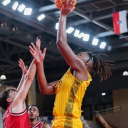 Imagen del Zaragoza- Canarias U22 (Alejandro Meavilla ACB Photo)