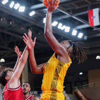 Imagen del Zaragoza- Canarias U22 (Alejandro Meavilla ACB Photo)