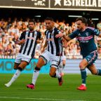 Mellot y Alberto, en un partido del presente curso (LALIGA).