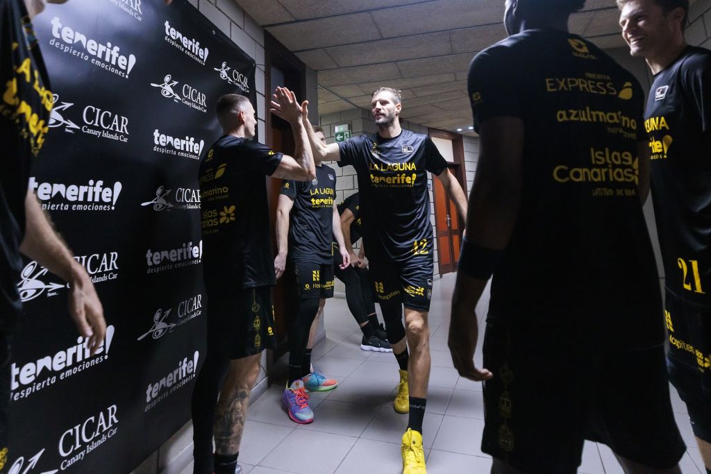 Jugadores aurinegros (CBCANARIAS.NET).