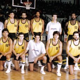 Plantilla de aquel CB Canarias en el Ríos Tejera (CB CANARIAS)