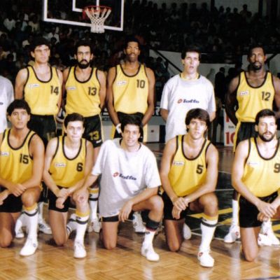 Plantilla de aquel CB Canarias en el Ríos Tejera (CB CANARIAS)