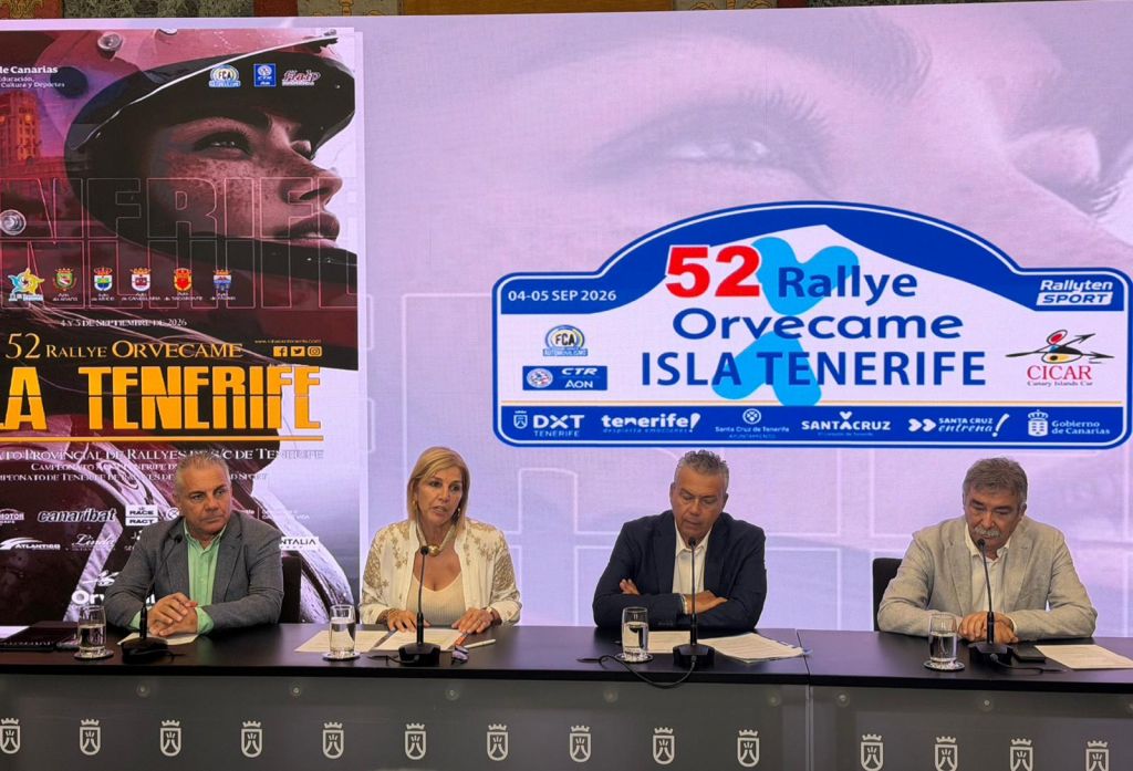 Presentación Rallye Isla de Tenerife. (CEDIDA)