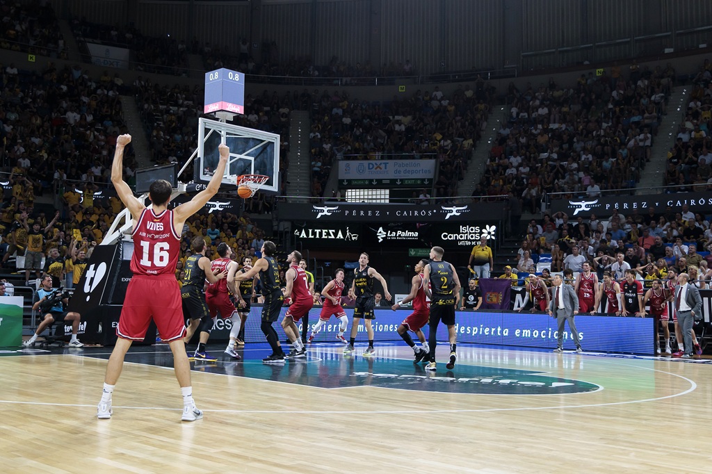 Acción del partido (EMILIO COBOS - ACB PHOTO).