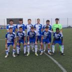 Once inicial del cadete blanquiazul (CEDIDA)