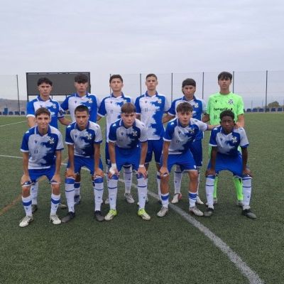 Once inicial del cadete blanquiazul (CEDIDA)