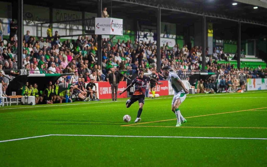 Acción del partido de Copa (FOTO: ATLÉTICO PASO).