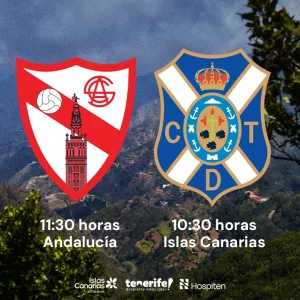 Cartel del partido (CD TENERIFE)
