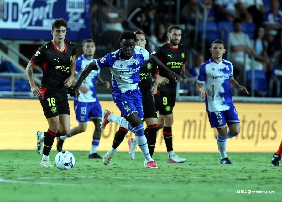 Christian Gomis en el Tenerife- Girona (LA LIGA)