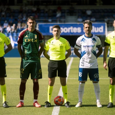 Daniel Palencia en un partido del Tenerife (CD TENERIFE)