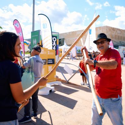 FOTO. Los deportes y juegos tradicionales vuelven a cobrar protagonismo en ExpoDeca 2026 (2)