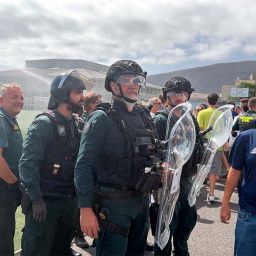 Guardia Civil en Tasagaya (DIARIO DE AVISOS)