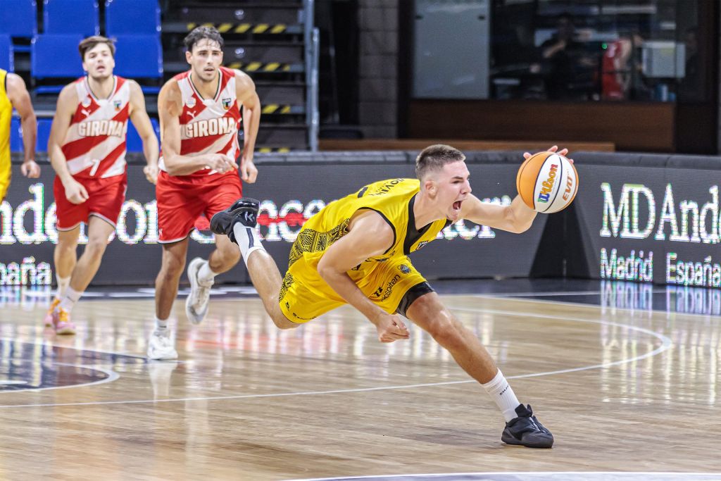 Imagen del Fundación CB Canarias- Girona (EMILIO COBOS)