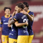 Jugadores del Andorra celebran uno de los goles (FC ANDORRA)
