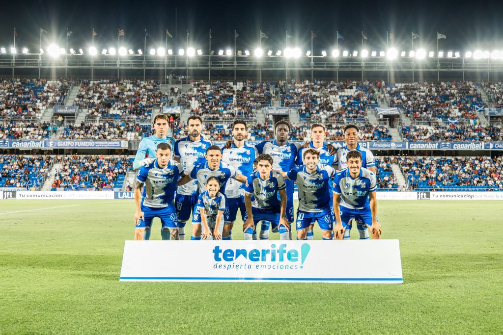 Once del Tenerife ante el Girona (CD TENERIFE)