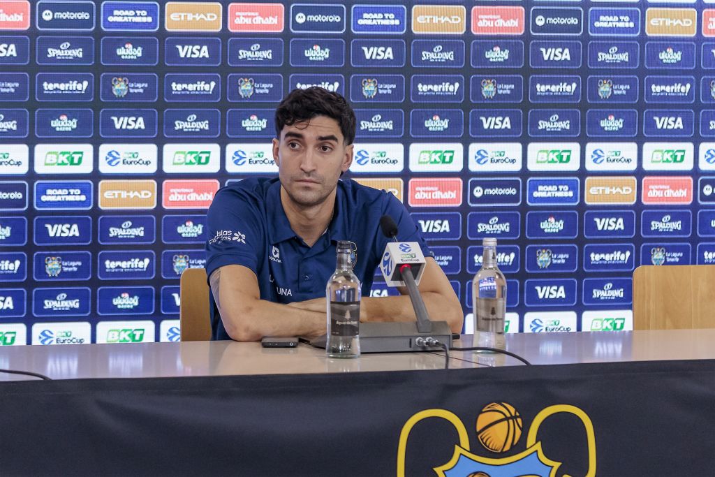Jaime Fernández, en rueda de prensa (CEDIDA).
