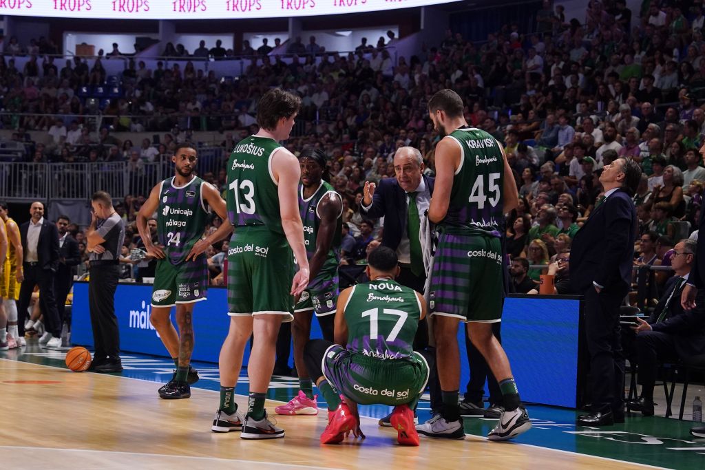 Txus Vidorreta en el Unicaja- La Laguna Tenerife (acb Photo Mariano Pozo)