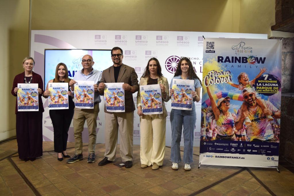 Foto de la presentación de la Rainbow Family (CEDIDA)