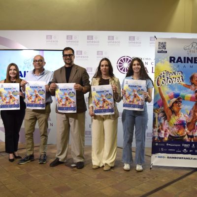Foto de la presentación de la Rainbow Family (CEDIDA)